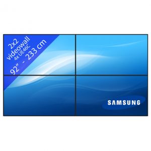 Videowall 2×2 – 92″ / 233 cm