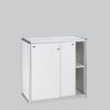 Information counter ORLY white lockable